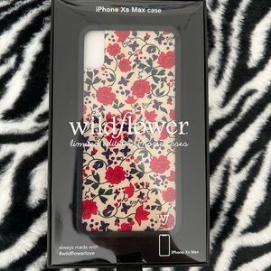 wildflower xs max phone case
